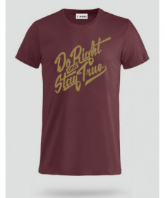 Do Right T-shirt Basic Uomo