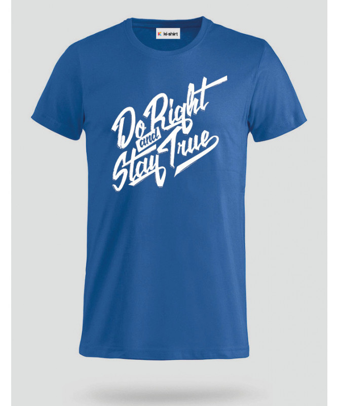Do Right T-shirt Basic Uomo