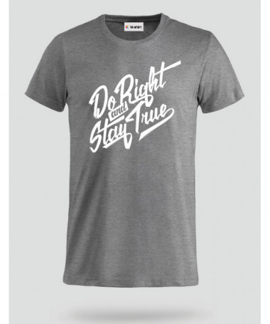 Do Right T-shirt Basic Uomo