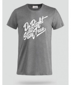 Do Right T-shirt Basic Uomo