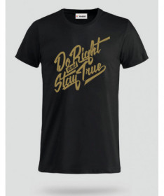 Do Right T-shirt Basic Uomo