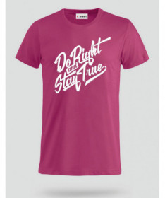 Do Right T-shirt Basic Uomo