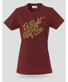 Do Right T-shirt Basic Donna