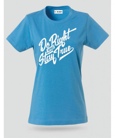 Do Right T-shirt Basic Donna