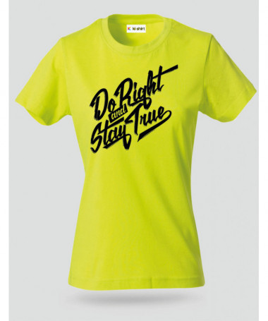 Do Right T-shirt Basic Donna