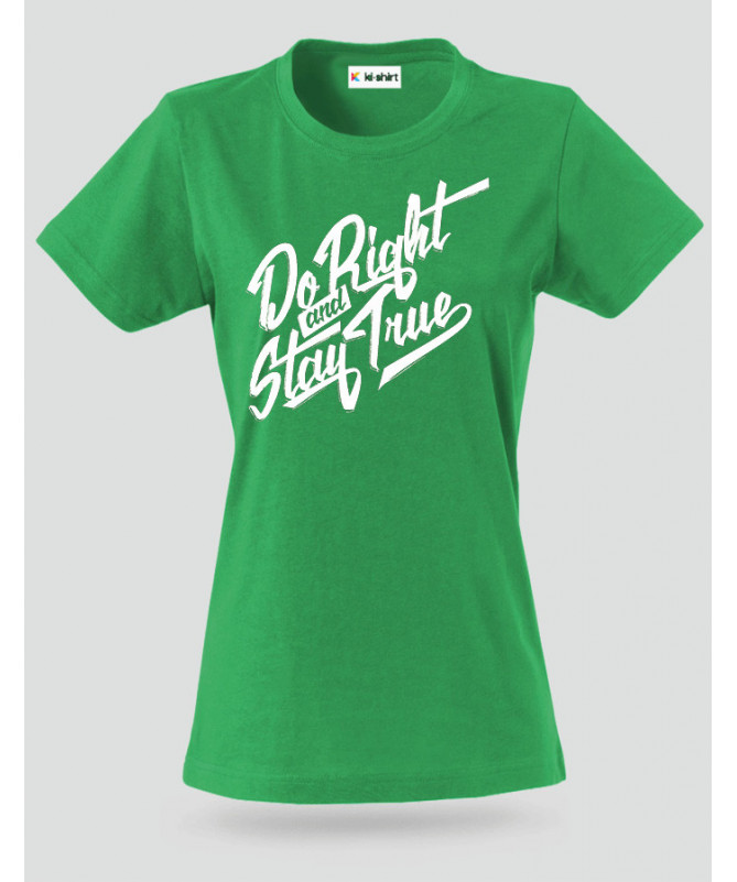Do Right T-shirt Basic Donna