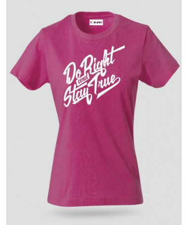 Do Right T-shirt Basic Donna