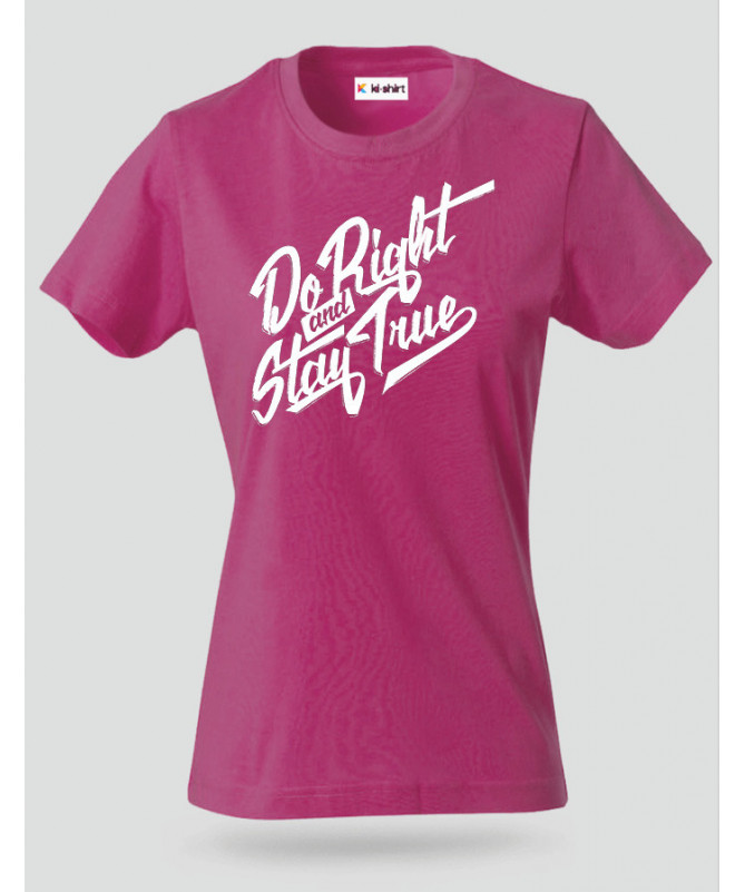 Do Right T-shirt Basic Donna