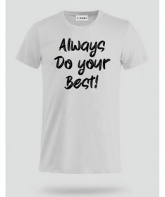 Do Your Best T-shirt Basic Uomo