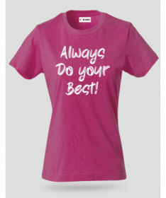Do Your Best T-shirt Basic Donna