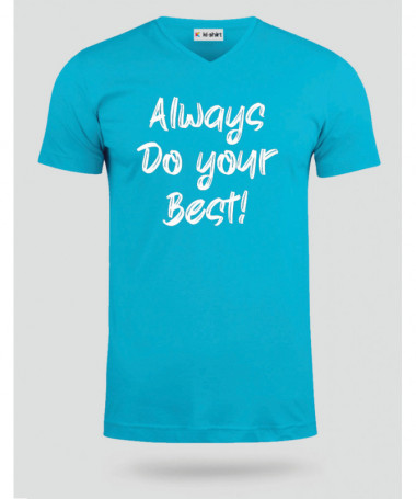 Do Your Best T-shirt Scollo V