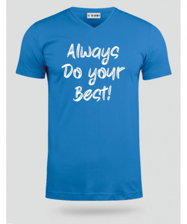 Do Your Best T-shirt Scollo V