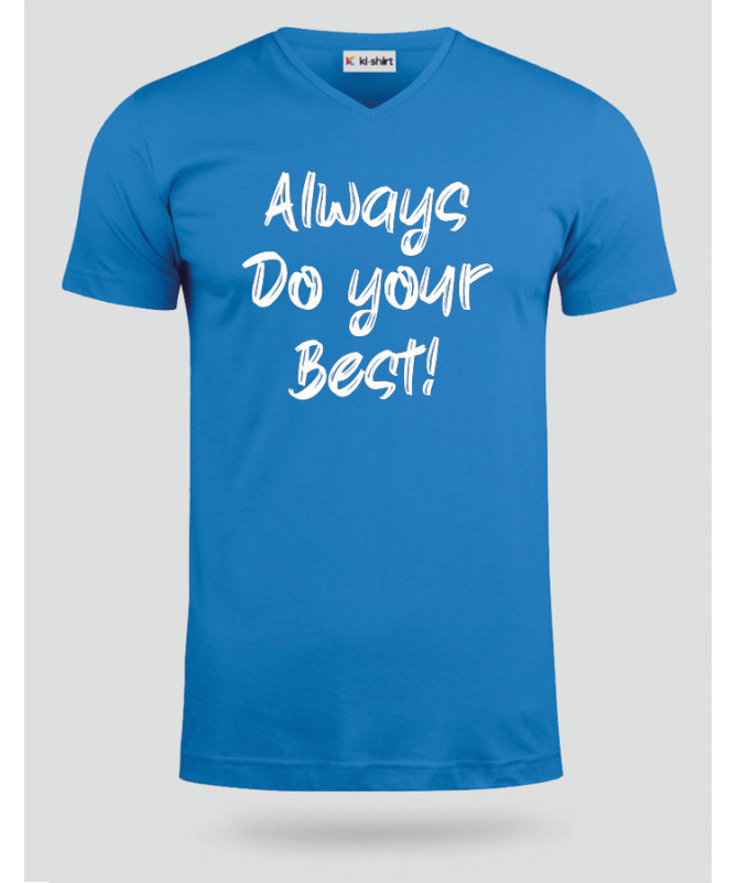 Do Your Best T-shirt Scollo V