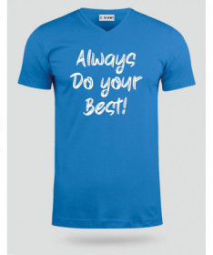 Do Your Best T-shirt Scollo V