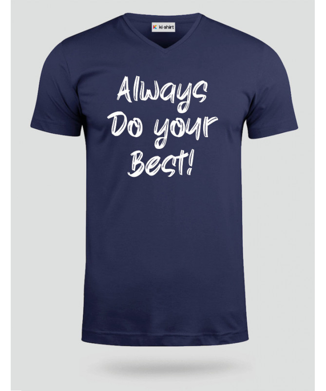 Do Your Best T-shirt Scollo V