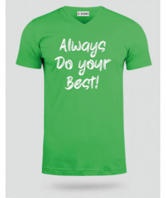 Do Your Best T-shirt Scollo V