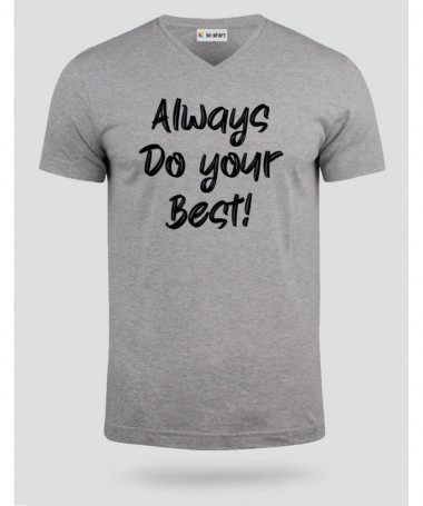 Do Your Best T-shirt Scollo V