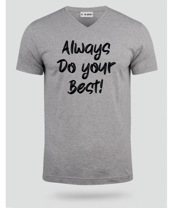 Do Your Best T-shirt Scollo V