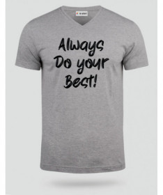 Do Your Best T-shirt Scollo V