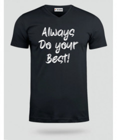 Do Your Best T-shirt Scollo V