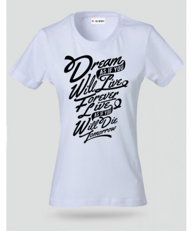 Dream T-shirt Basic Donna