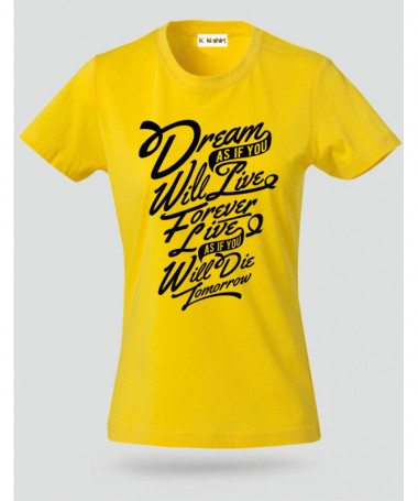 Dream T-shirt Basic Donna