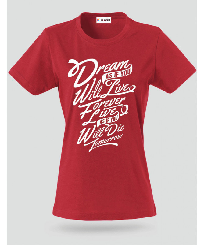 Dream T-shirt Basic Donna