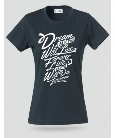 Dream T-shirt Basic Donna