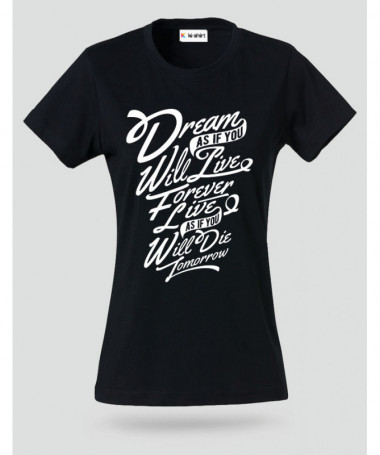 Dream T-shirt Basic Donna