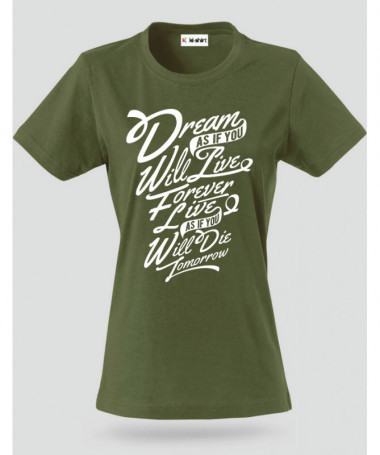 Dream T-shirt Basic Donna