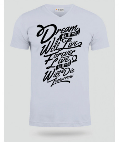 Dream T-shirt Scollo V