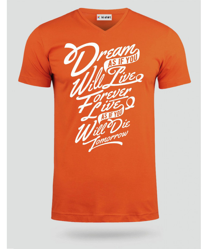 Dream T-shirt Scollo V