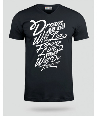 Dream T-shirt Scollo V