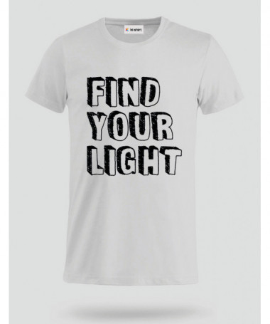 Find Your Light T-shirt Basic Uomo