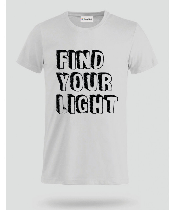 Find Your Light T-shirt Basic Uomo