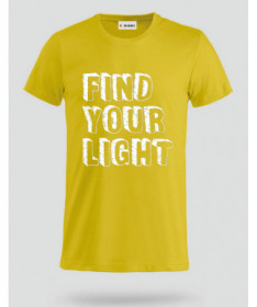 Find Your Light T-shirt Basic Uomo