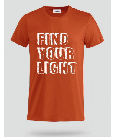 Find Your Light T-shirt Basic Uomo