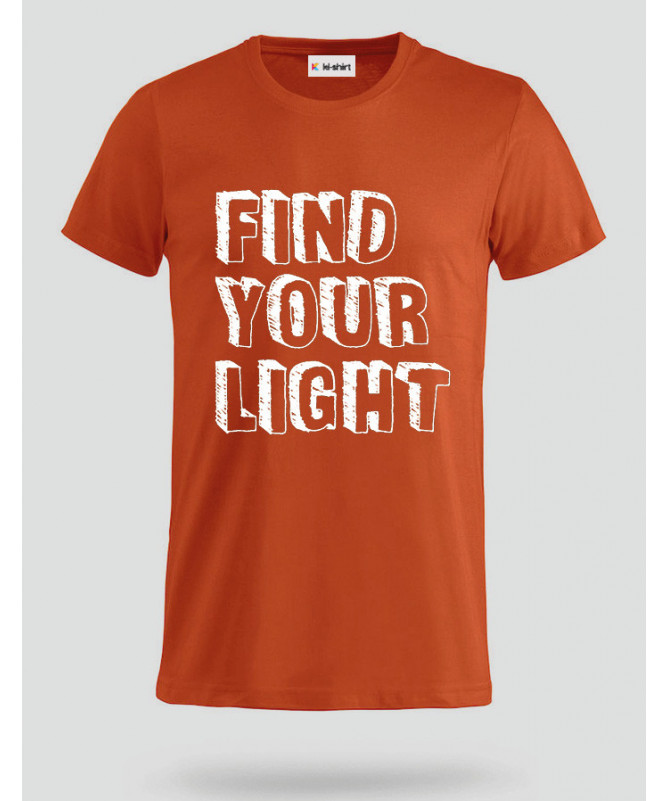 Find Your Light T-shirt Basic Uomo