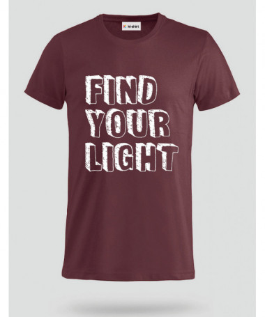Find Your Light T-shirt Basic Uomo