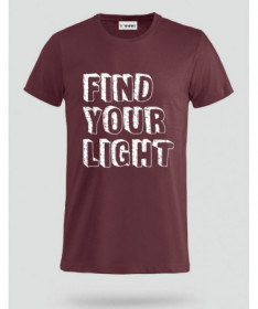 Find Your Light T-shirt Basic Uomo