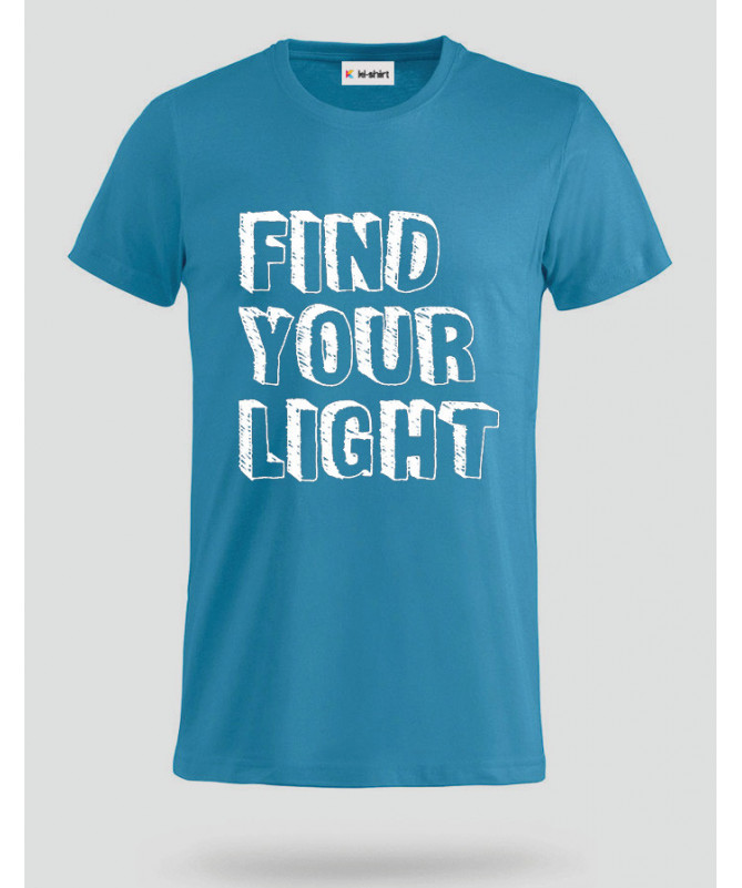 Find Your Light T-shirt Basic Uomo