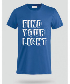 Find Your Light T-shirt Basic Uomo