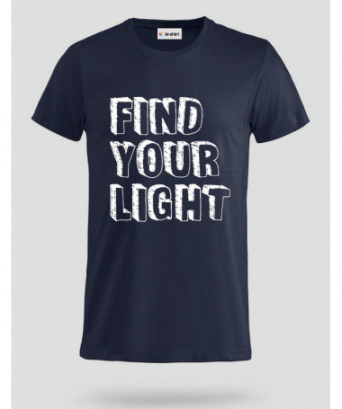 Find Your Light T-shirt Basic Uomo