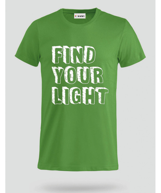 Find Your Light T-shirt Basic Uomo