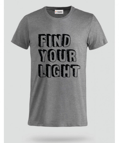 Find Your Light T-shirt Basic Uomo