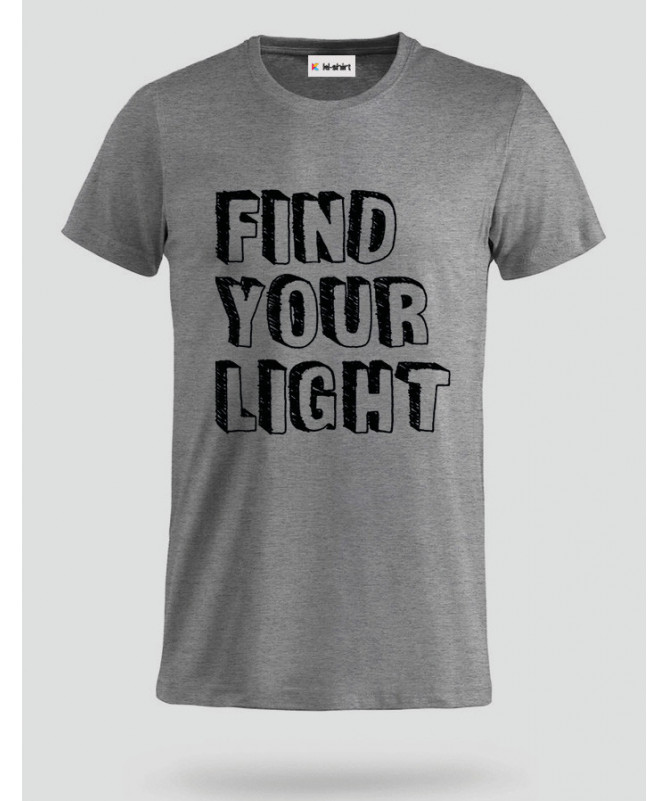 Find Your Light T-shirt Basic Uomo