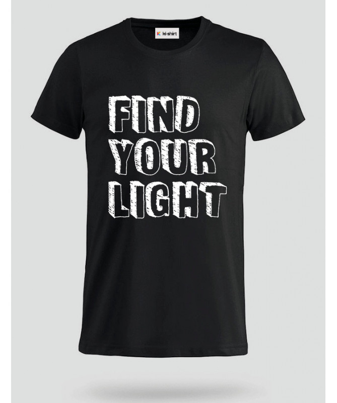 Find Your Light T-shirt Basic Uomo