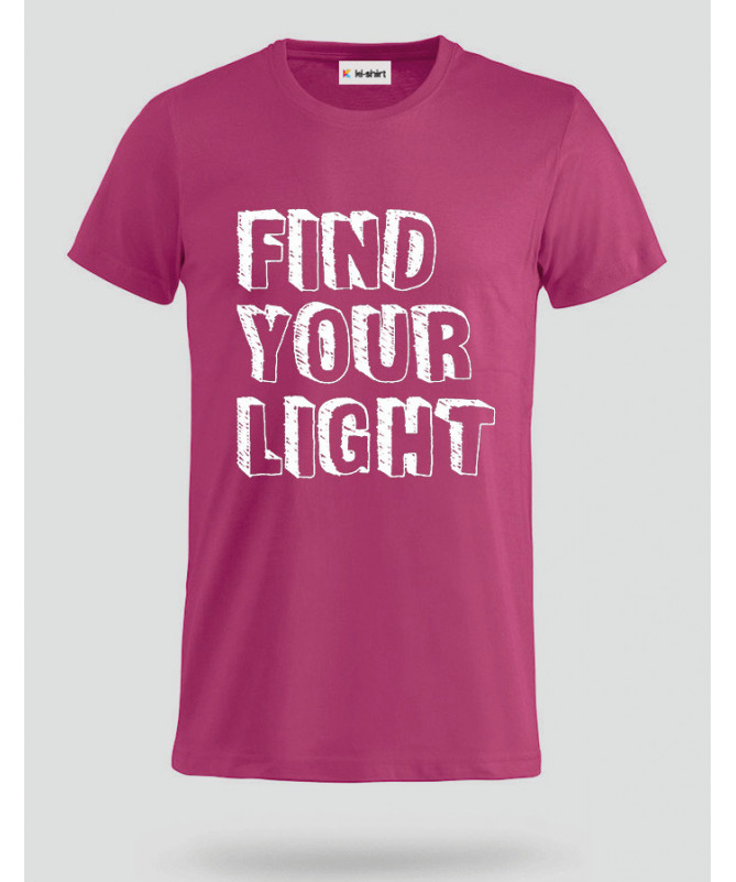 Find Your Light T-shirt Basic Uomo