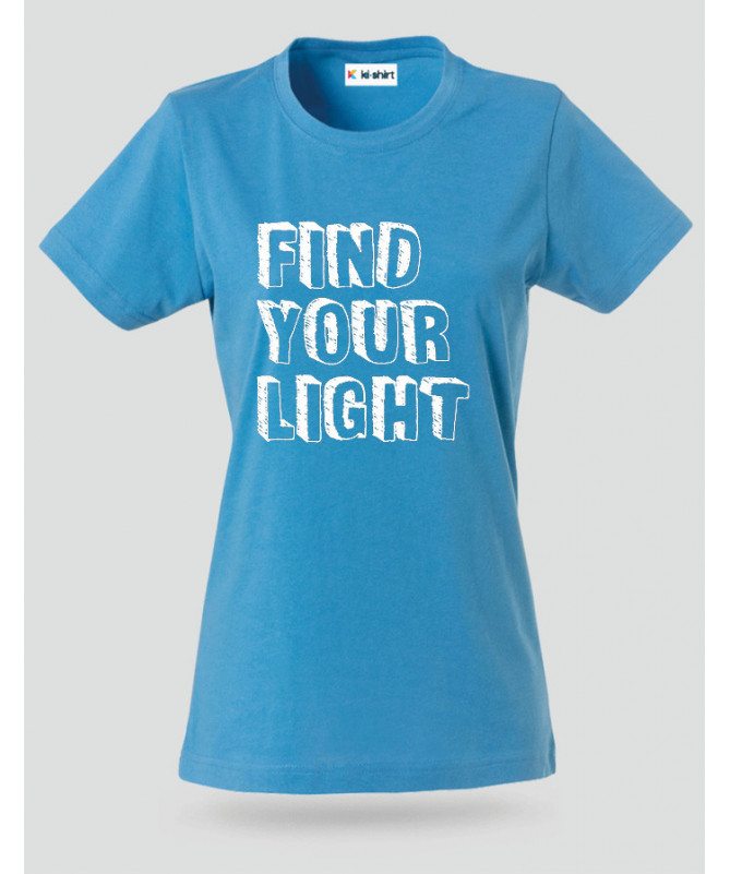 Find Your Light T-shirt Basic Donna