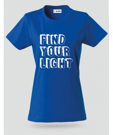 Find Your Light T-shirt Basic Donna